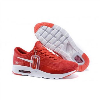 Mens Nike Air Max Zero Qs Red White